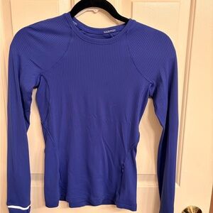 lululemon athletica It’s Rulu Run Long Sleeve Top in Riverside Blue